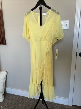 Calvin Klein Wrap Midi Dress
